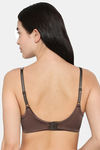 Wacoal Padded Regular Wired 3/4Th Coverage T-Shirt Bra - Dark Brown — thumbnail 3